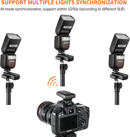 Godox CT-16 Wireless Flash Trigger Dual Receiver Kit