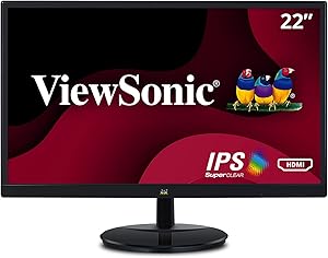 ViewSonic VA2259-SMH 22 Inch 1080p IPS LED Monitor