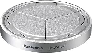 Panasonic DMW-LFAC1 Silver Auto Lens Cap — main product image