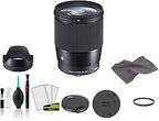 Sigma 402963 16mm f/1.4 Contemp Lens Bundle