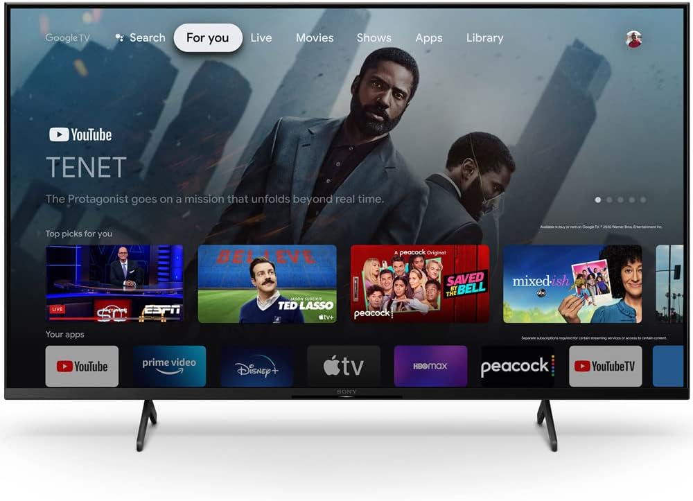 Sony E10SNKD43X85K 43" 4K HDR Smart Google TV Bundle