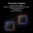 DJI Ronin 4D-8K Cinema Camera - 4-Axis Stabilization, LiDAR Focusing