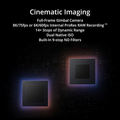 DJI Ronin 4D-8K Cinema Camera - 4-Axis Stabilization, LiDAR Focusing