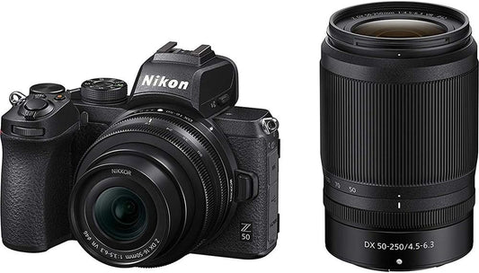 Nikon CRTNKZ50X2LENSRB Z50 Mirrorless Camera Lens Kit (Renewed)