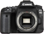 Canon 3616C002 EOS 90D DSLR Camera Body + Bundle (Renewed)
