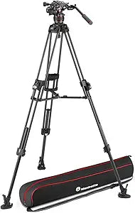 Manfrotto Nitrotech 608 Fluid Video Head with Carbon Fiber Tripod — main product image