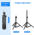 Neewer 10028121@@011 Mini Table Top Backlight Stand 20-Inch