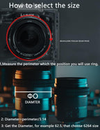 Tilta TA-FGR 0.8 MOD Lens Focus Gear Ring (78-80mm)
