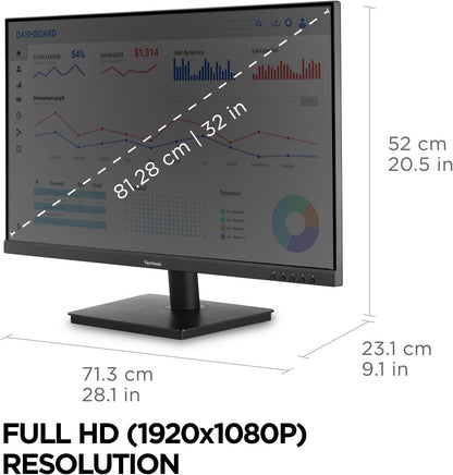ViewSonic VA3209M 32-Inch IPS 1080p Monitor