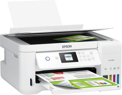 Epson ET-2760 EcoTank Wireless Printer (Renewed)