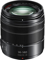 Panasonic 14-140mm II Lumix G Telephoto Zoom Lens Bundle