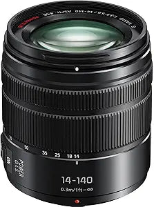 Panasonic Lumix G Vario 14-140mm Telephoto Lens (Renewed)