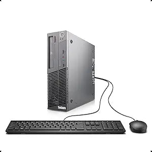 Lenovo THINKCENTRE M70E SFF Desktop PC (Renewed)