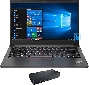 Lenovo 20TA00A4US-4035 ThinkPad E14 i5 Touch D6000 Dock (Upgraded)