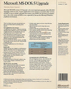 Microsoft MS-DOS 5 Upgrade