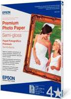 Epson S041331 Premium Semi-Gloss 8.5x11 Photo Paper