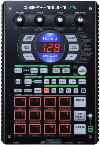 Roland SP-404A Linear Wave Sampler - Rhythmic Effects