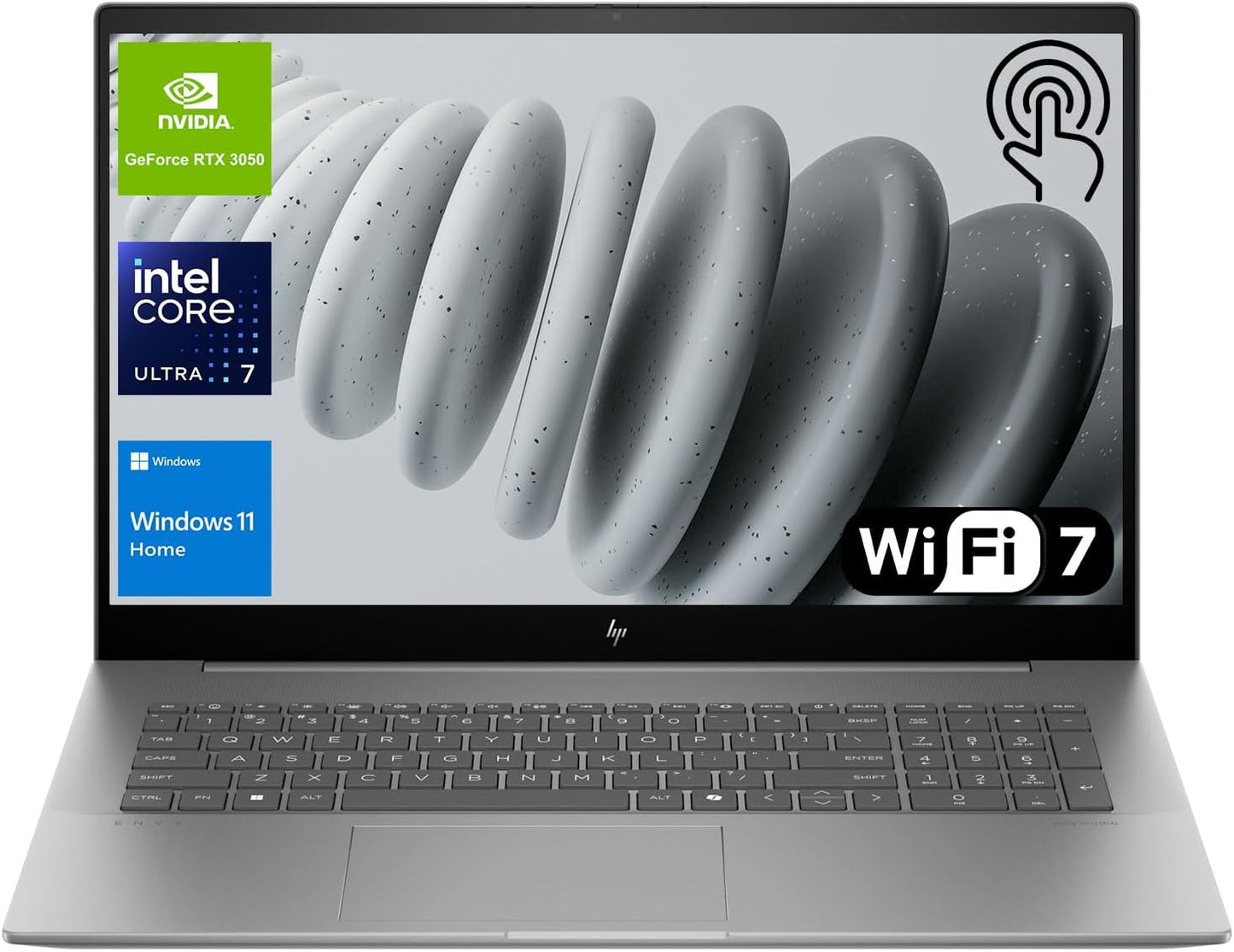 HP Envy 17.3" Touchscreen Laptop Ultra 7 RTX 3050