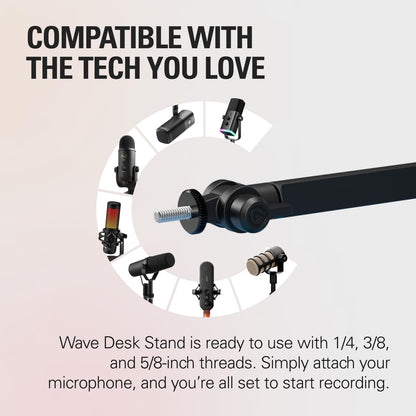 Elgato 20AAU9901 Wave Microphone Desk Stand