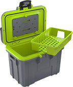 Pelican 8 QT Cooler Personal Lunch Box - Gray/Green