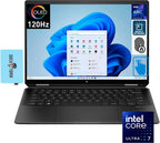 HP Spectre x360 OLED 120Hz 2-in-1 Touch Laptop Bundle