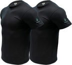 Spyder Mens Performance Moisture Wicking Crew Neck Undershirts