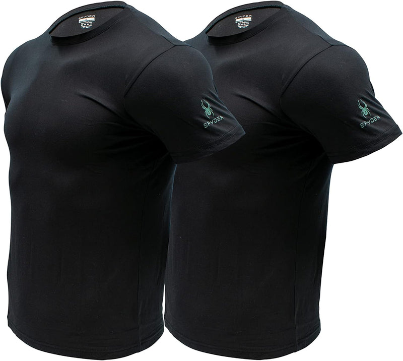 Spyder Mens Performance Moisture Wicking Crew Neck T-Shirt — main product image