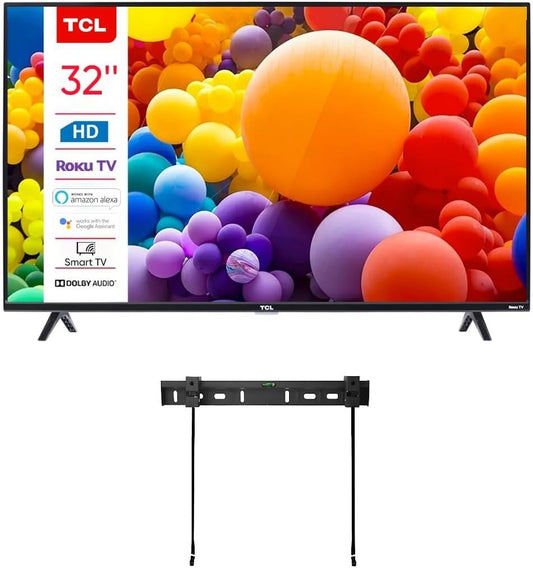 TCL 32S3 32-Inch HD LED Smart Roku TV