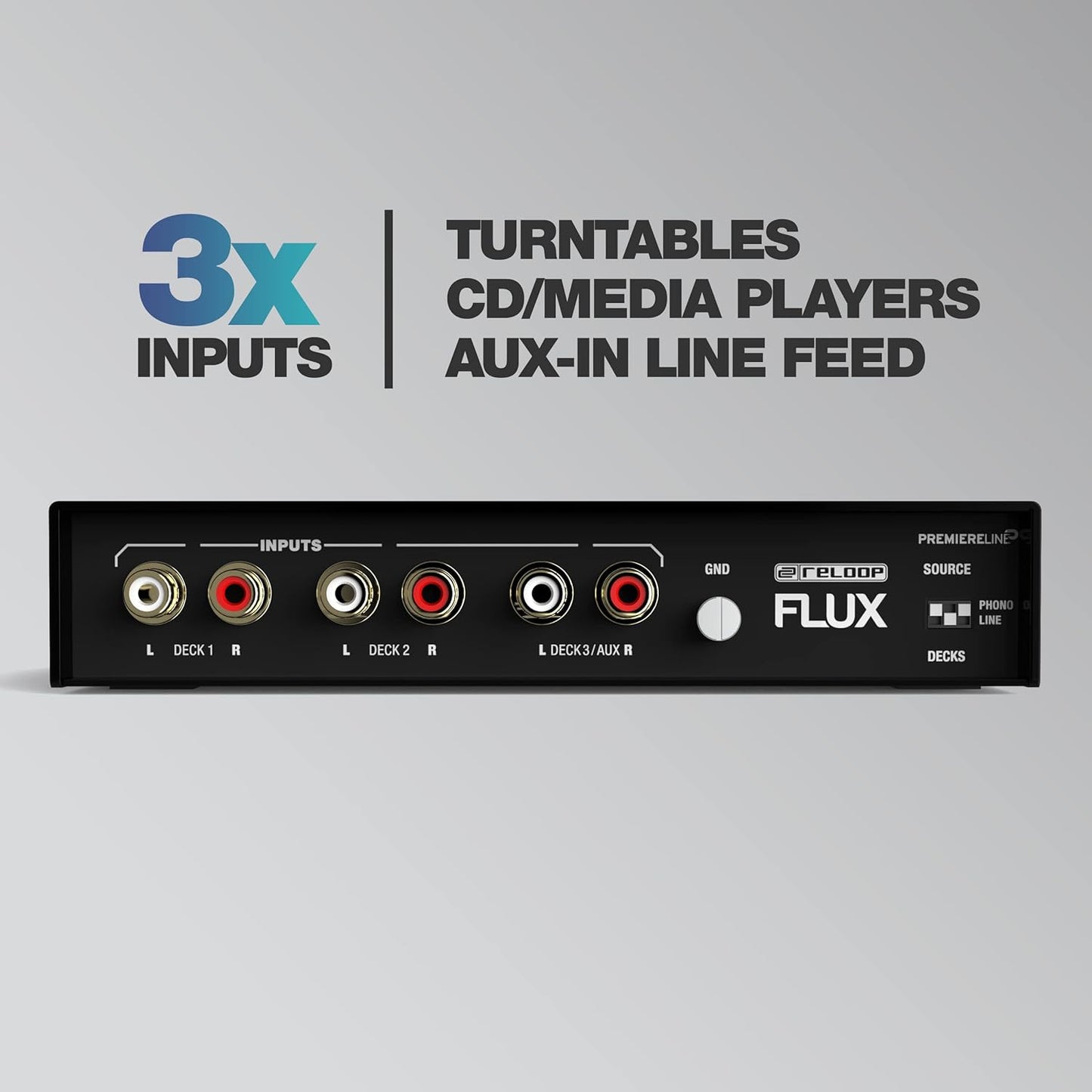 Reloop 245389 FLUX USB-C DVS Interface Serato DJ Pro