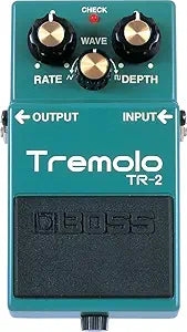 Boss TR-2 Tremolo Pedal - Classic Guitar Effects