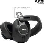 AKG K371 Pro Audio Over-Ear Studio Headphones (Renewed)