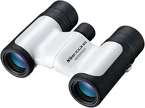 Nikon 16014 ACULON W10 10x21 White Binocular