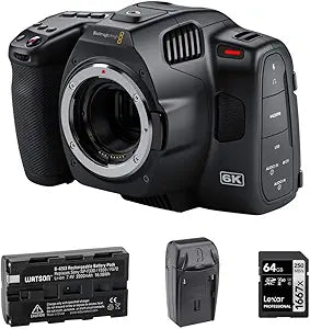 Blackmagic Design CINECAMPOCHDEF06P Pocket Cinema 6K Pro Bundle