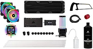 Corsair iCUE XH300i RGB Custom Liquid Cooling Kit — main product image