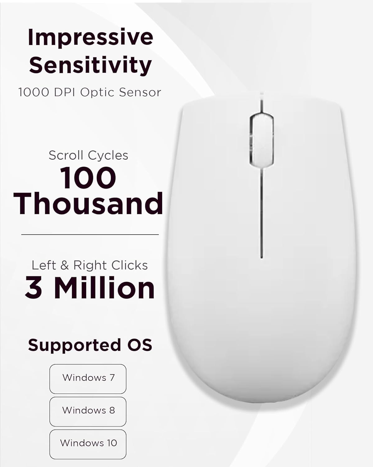 Lenovo GY51L15677 300 Wireless Compact Mouse