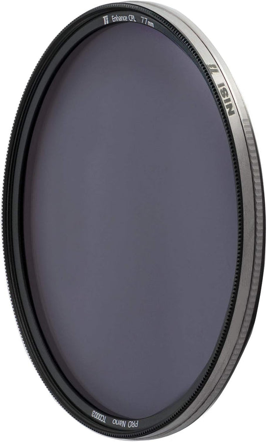 NiSi 109963 82mm Ti Enhanced CPL Polarizing Lens Filter