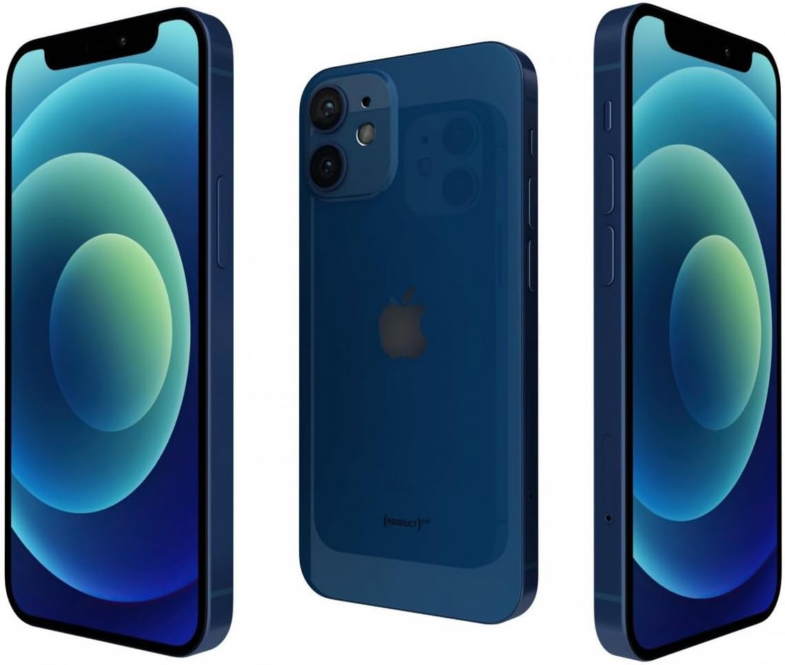 Apple A2176 iPhone 12 Mini 64GB Blue Unlocked Renewed