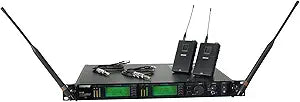 Shure UR14D+-G1 Dual Bodypack Wireless Microphone System — main product image