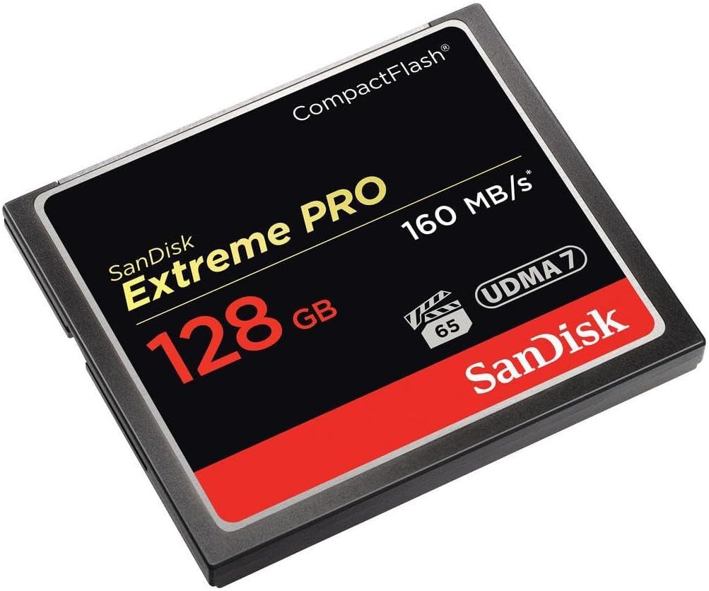 SanDisk SDCFXPS-128G-A46 128GB ExtremePro CompactFlash Card