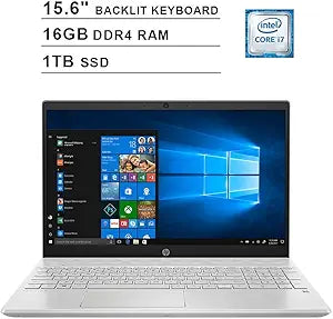 HP Pavilion 15.6" i7 Touchscreen Laptop (Renewed)