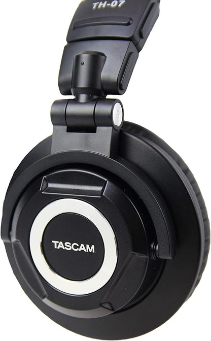 Tascam TH-07 Studio Monitor Headphones - Black