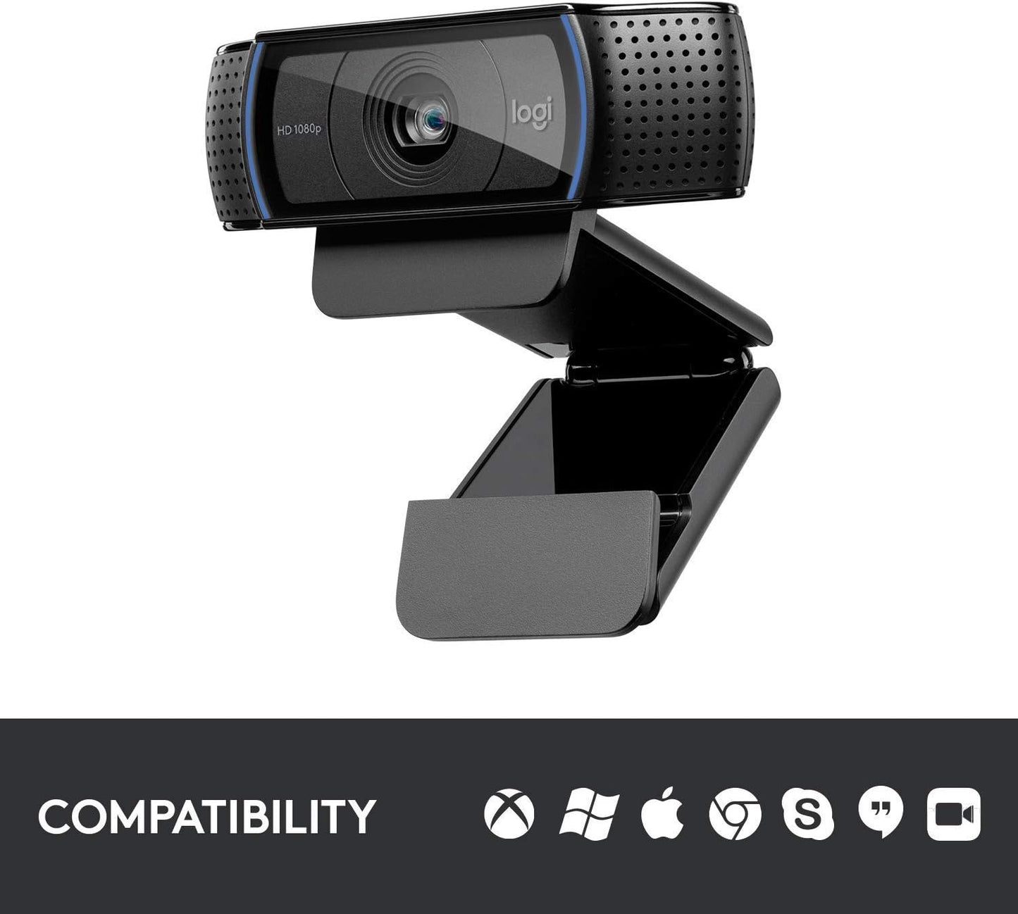 Logitech 960-000764 HD Pro Webcam C920 Renewed