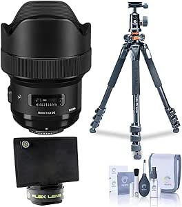 Sigma 14mm F/1.8 DG HSM Art Lens Nikon Bundle