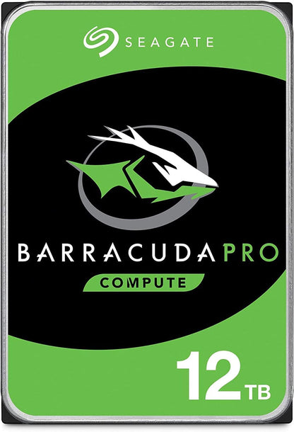 Seagate ST12000DM0007 12TB HDD: BarraCuda Pro, 7200 RPM