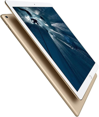 Apple iPad Pro 12.9in 128GB Wi-Fi Gold (Renewed)