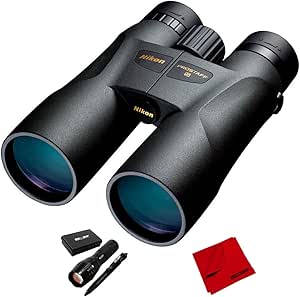 Nikon E6NKPRSTF510X50 PROSTAFF 5 10x50 Binoculars Bundle