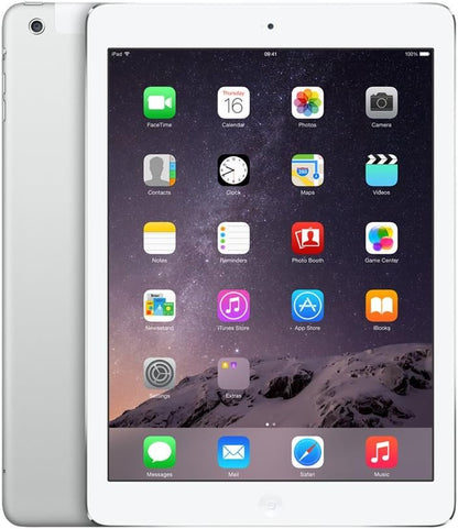 Apple MH2P2LL/A iPad Air 2 64GB Cellular Silver (Renewed)