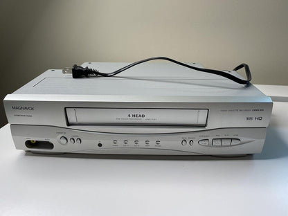 Magnavox 4-Head VCR Renewed with Adapters