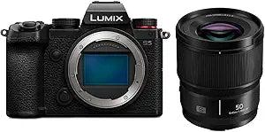 Panasonic Lumix DC-S5 Mirrorless Camera 50mm Lens Kit