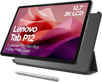 Lenovo EJEcccC228 Tab P12 12.7" 3K Tablet with Pen & Folio